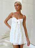 Tineit Granno Mini Dress White