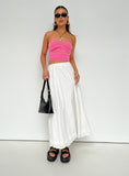 Tineit-Empress Of Love Maxi Skirt White