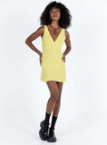 Tineit Nellie Mini Dress Yellow