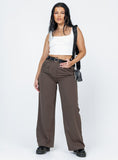 Tineit-Archer Pants Dark Brown