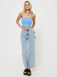 Tineit-Alessandara Jeans Light Wash Denim