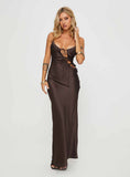 Tineit About A Girl Maxi Dress Chocolate