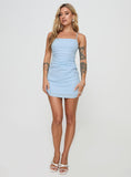 Tineit Doris Mini Dress Blue