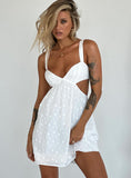 Tineit Khalia Mini Dress White