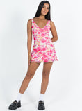 Tineit Zuba Mini Dress Pink Floral