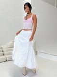 Tineit-Garden Party Maxi Skirt White