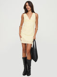 Tineit Brener Mini Dress Lemon