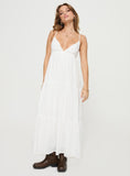 Tineit-Koko Maxi Dress White