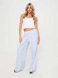 Tineit-Beach House Pants Blue Stripe