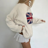 Tineit Brit Union Jack Knit Sweater