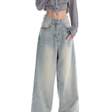 Tineit Vintage 90s Baggy Boyfriend Jeans