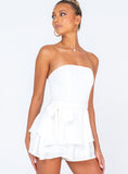 Tineit The Rolla Romper White