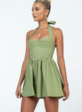 Tineit Lyle Mini Dress Sage