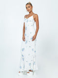 Tineit Sing Along Maxi Dress White / Blue