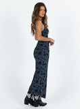 Tineit Cotter Maxi Dress Blue Floral