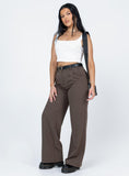 Tineit-Archer Pants Dark Brown