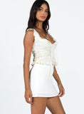 Tineit-Selby Mini Skirt White