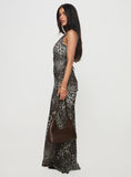 Tineit Nellie Maxi Dress Leopard