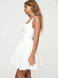 Tineit Straplie Mini Dress White