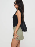 Tineit Maceline Wrap Front Skort Green 2024 New Pant