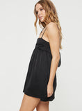 Tineit Ortega Mini Dress Black Lower Impact