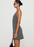 Tineit-Fenny Mini Dress Grey