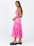 Tineit Joella Midi Dress Pink