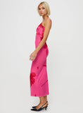 Tineit Knox Maxi Dress Hot Pink Floral