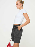 Tineit In Office Longline Shorts Grey 2024 New Pant