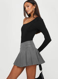 Tineit-Cartwright Mini Skirt Charcoal