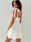 Tineit Galvis Mini Dress White