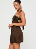 Tineit Wayzer Mini Dress Chocolate