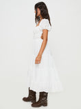 Tineit Danny Midi Dress White