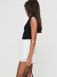 Tineit Marinio Shorts White 2024 New Pant