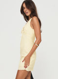 Tineit Brener Mini Dress Lemon