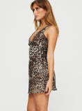 Tineit Nellie Mini Dress Leopard