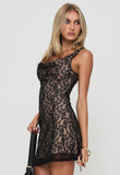 Tineit Romani Mini Dress Black