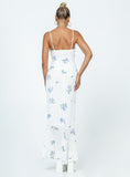 Tineit Sing Along Maxi Dress White / Blue