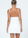 Tineit Dionne Mini Dress White