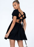 Tineit-Let's Dance Mini Dress Black