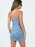 Tineit Houser Mini Dress Denim