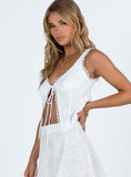 Tineit Vaccaro Top White