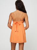 Tineit Koko Mini Dress Orange