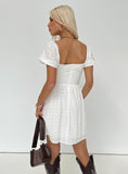 Tineit Darso Mini Dress White