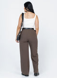 Tineit-Archer Pants Dark Brown