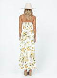 Tineit Emily Maxi Dress White / Yellow Floral