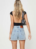 Tineit-Gazelle Denim Skort Light Wash