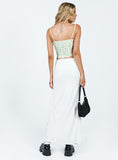 Tineit-Jodie Maxi Skirt White