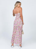 Tineit Emily Maxi Dress Pink Floral