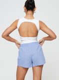 Tineit Cobain Shorts Blue Stripe 2024 New Pant